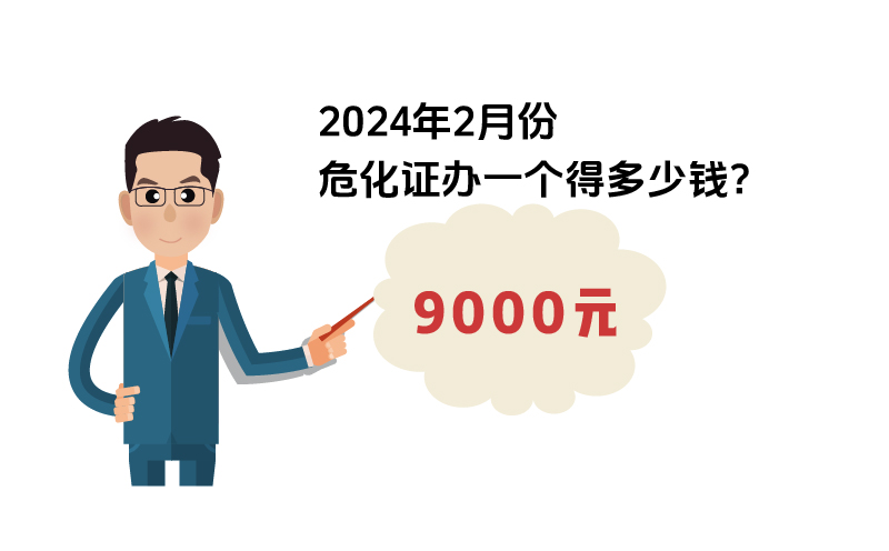 2024年2月份?；C辦一個得多少錢？ 需要9000元